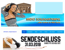 Tablet Screenshot of community.radio-schlagertempel.de